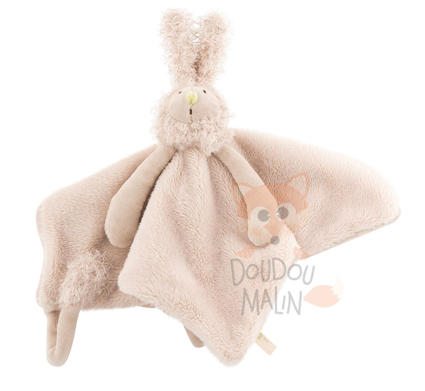  les zazous taptap lapin plat lapin beige gris 